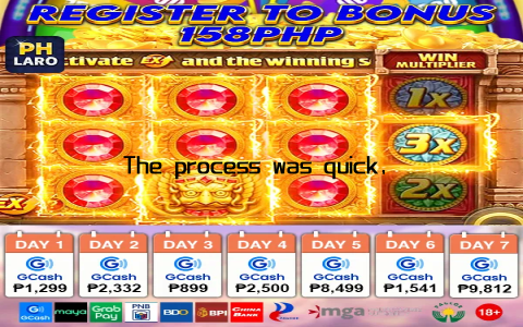 The process was quick, but not so quick that it felt rushed or insecure